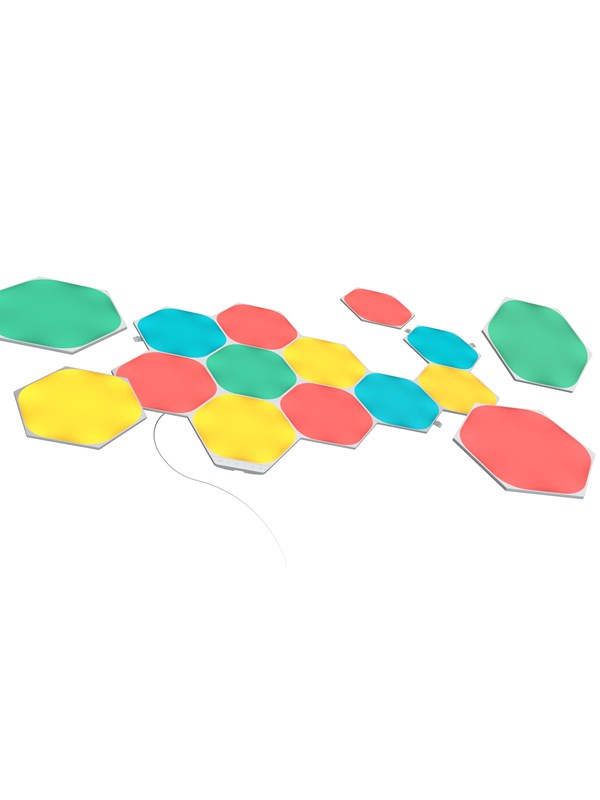 Nanoleaf NL42-6002HX-15PK, Multi, Valkoinen, AC, 15 kpl
