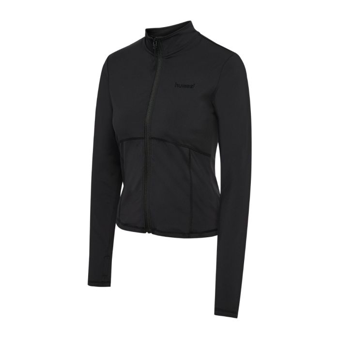 Hummel Prima Zip Blouse K. M Musta Naiset