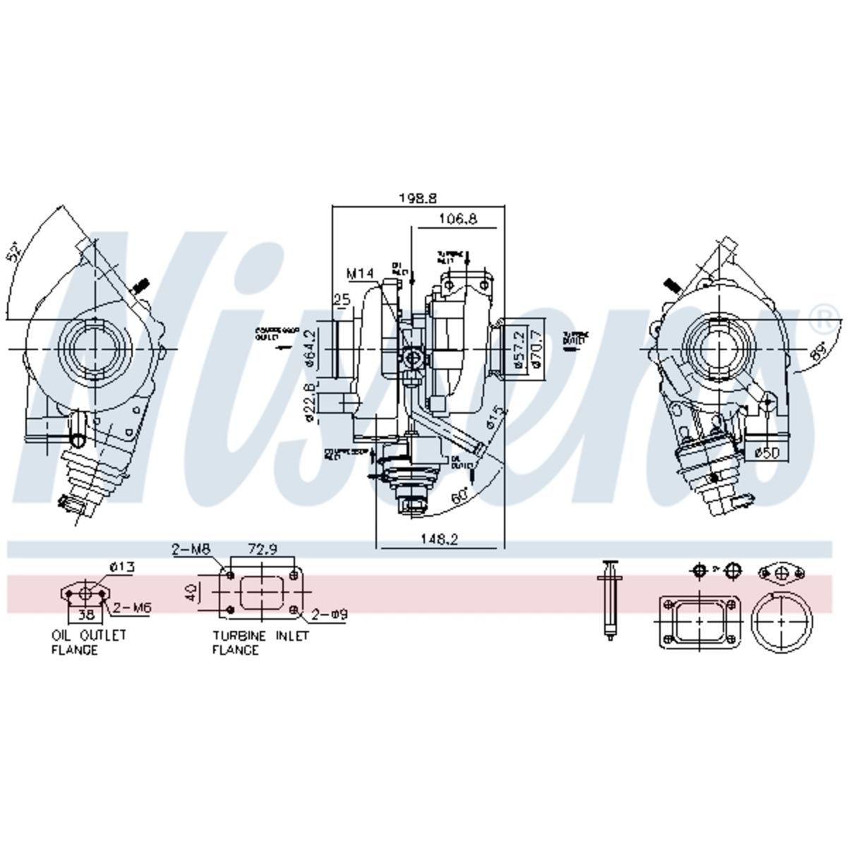 Turboahdin NISSENS 93467