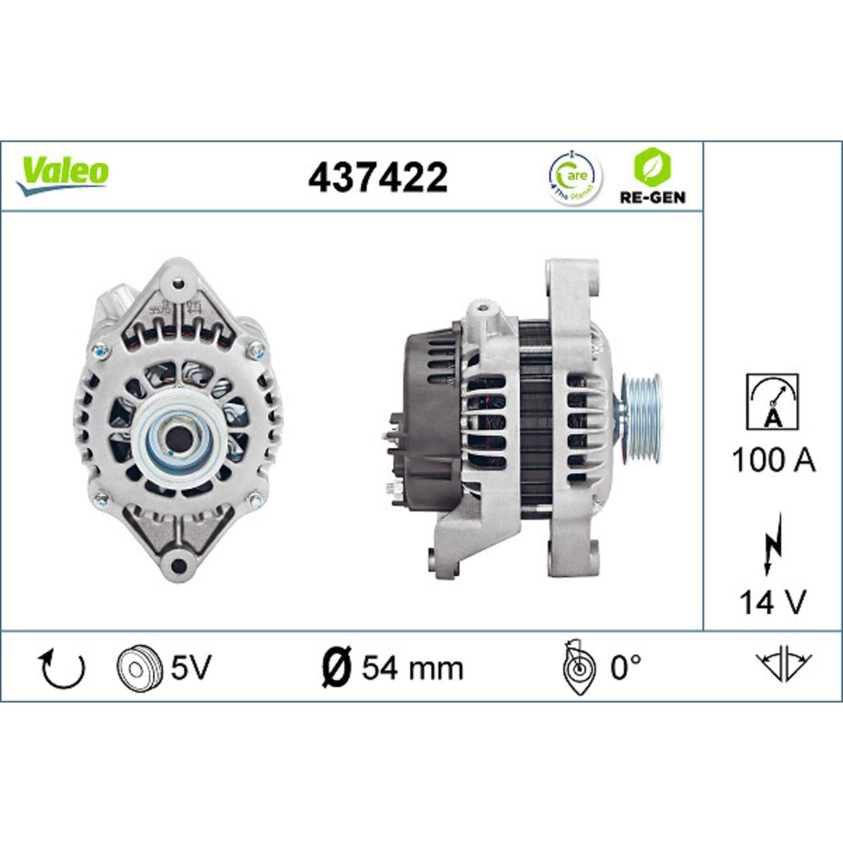 Laturi VALEO 437422