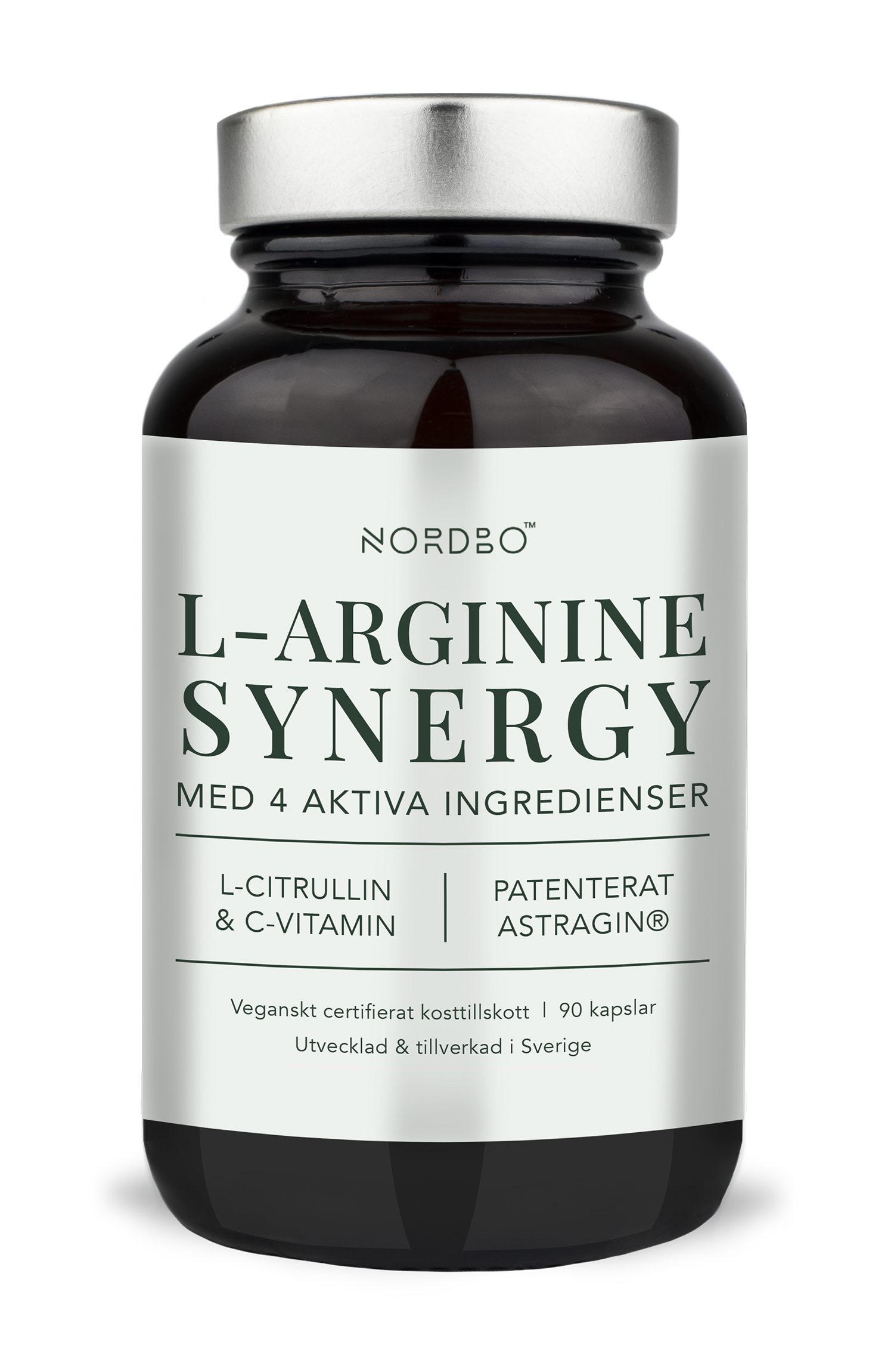 Nordbo L-Arginine & L-Citrullin Synergy 90 kaps