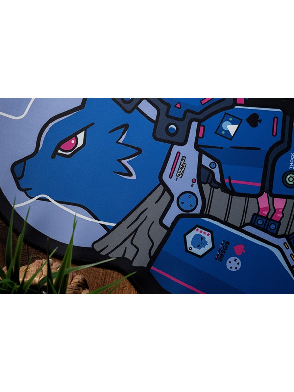 Mighty Setup Voidwalker -pelihiirimatto, 900x400 mm, Azure
