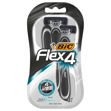 Bic BIC Flex 4 Comfort Partahöylät, 3 kpl 3086123220614 Vastaa: N/A