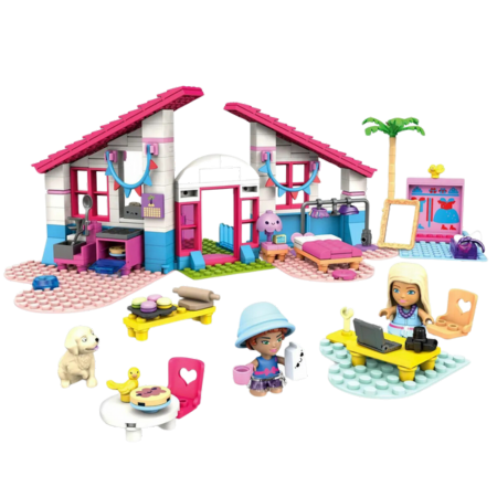 Mattel MEGA Construx Barbie Malibu House - 303 kappaletta