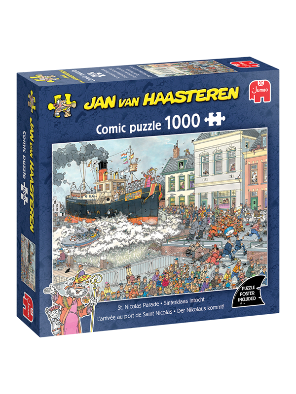 Jan van Haasteren St. Nicolas Parade Pussel 1000 bitar