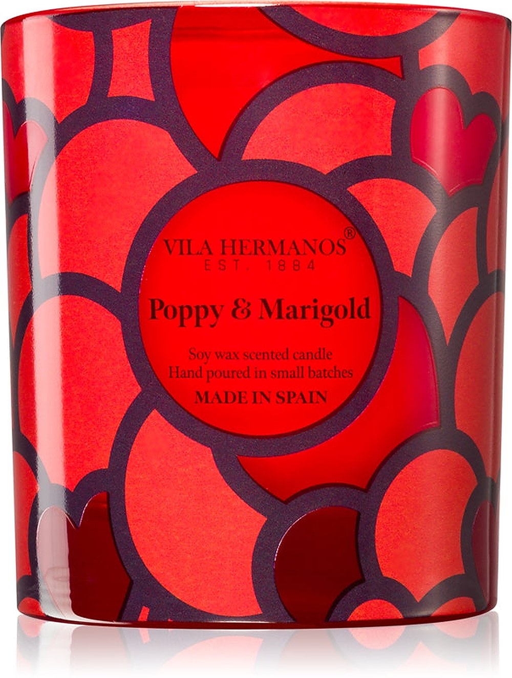 Vila Hermanos 70ths Year Poppy & Marigold tuoksukynttilä 200 g