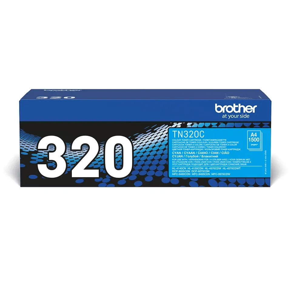 Brother TN-320C -laservärikasetti, cyaani