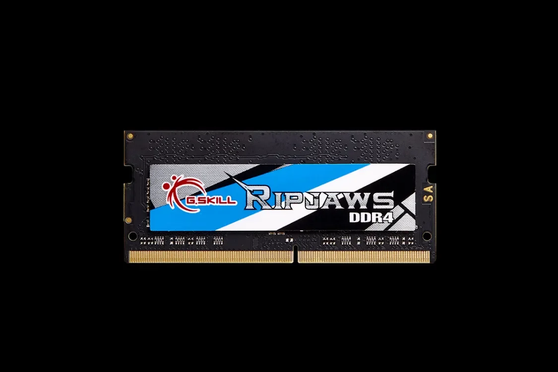 G.Skill Ripjaws SODIMM DDR4-2666 - 8GB - CL19 - Single Channel (1 pcs) - Intel XMP - Musta