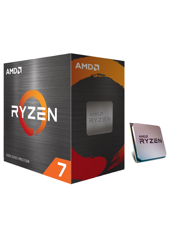 AMD Ryzen 7 5800XT Wraith Prism CPU - 8 ydintä - 3.8 GHz - AMD AM4 - AMD Boxed (jäähdyttimen kanssa)