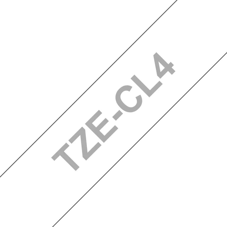 Brother TZeCL4 - Rulla (1,8 cm x 8 m) 1 rulla (rullat) puhdistusteippi malleihin P-Touch PT-3600, D400, D450, D600, D800, E550, P750, P900, P950, P-To
