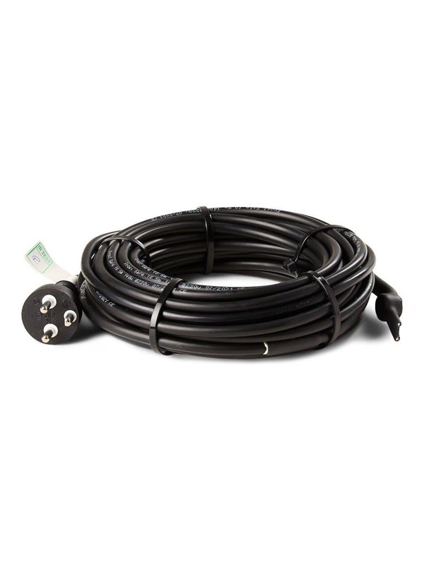HEATCOM FrostSafe 13W/m lämpökaapeli termostaatilla & maadoitetulla pistotulpalla, 14 metriä