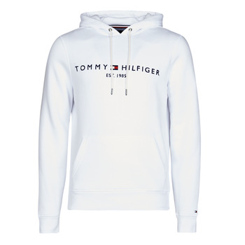 TOMMY HILFIGER Collegepaita 'Logo Embroidery Flex Drawstring' laivastonsininen / punainen / valkoinen