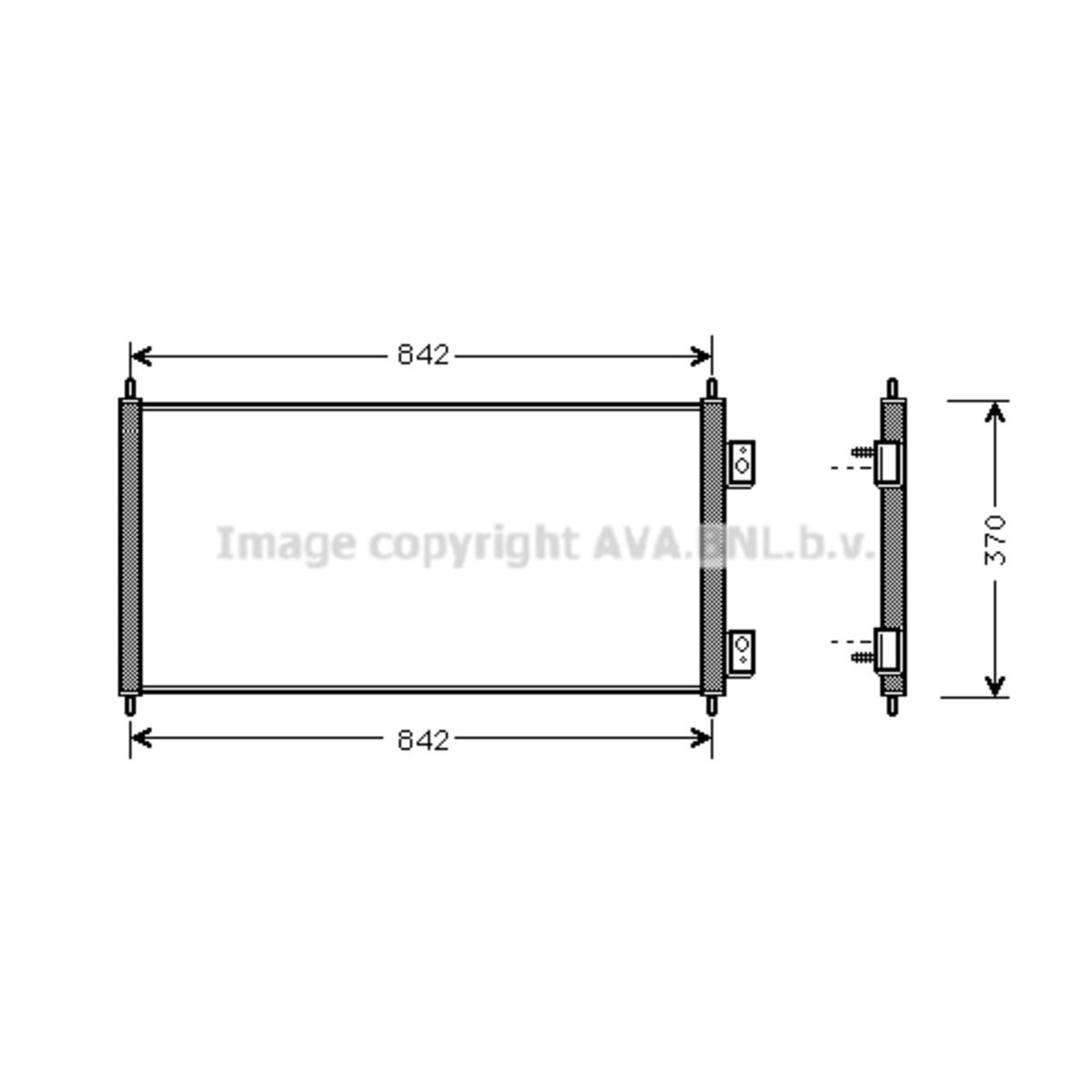 Lauhdutin, ilmastointilaite AVA COOLING SYSTEMS FD5303