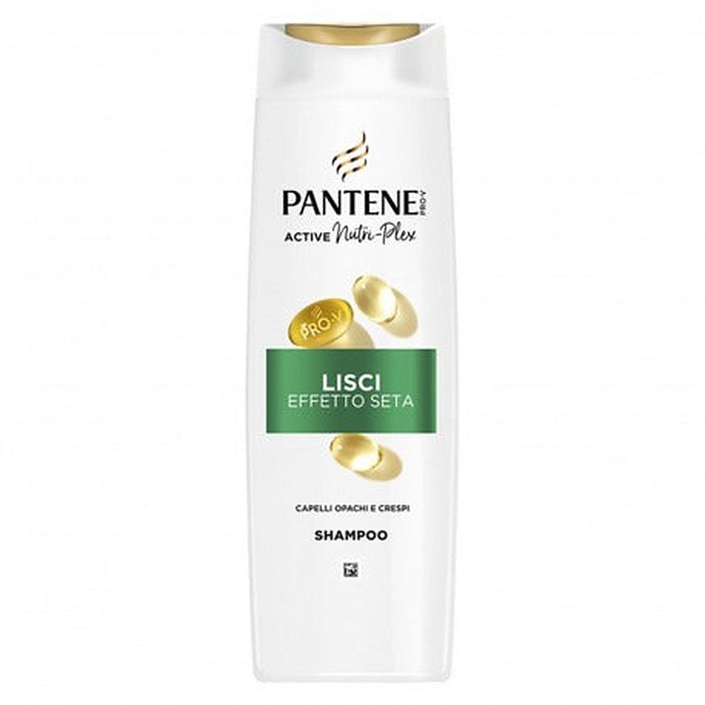 Pantene Pro-V Smooth Silk Effect -shampoo tylsille ja pörröisille hiuksille 250 ml