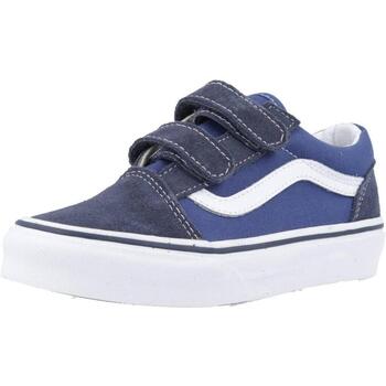 VANS Tennarit 'Old Skool V' sininen / yönsininen / valkoinen