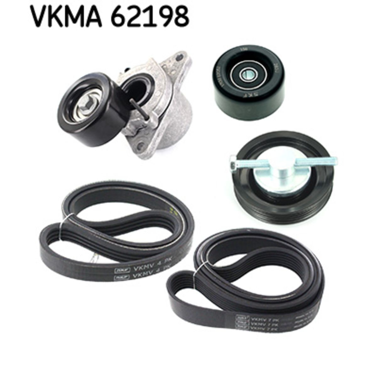 Moniurahihnasarja SKF VKMA 62198
