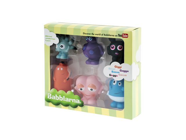 Babblerna Muoviset hahmot, GS Mix 6kpl