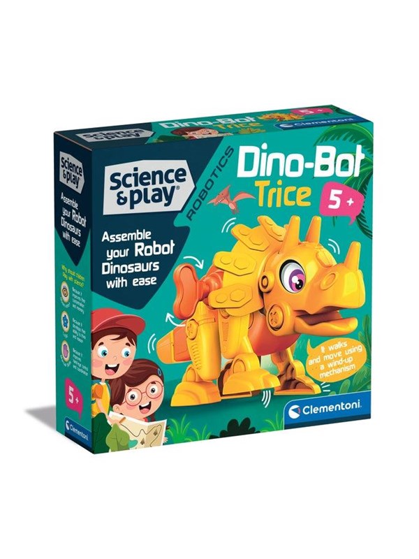 Clementoni Science & Play Robotics Dino-Bot Triceratops