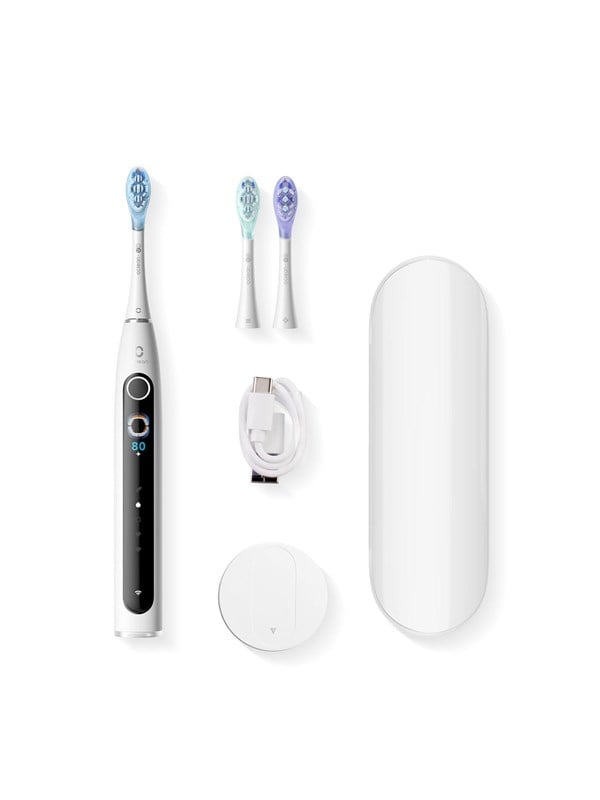 Oclean Sähköhammasharja X Pro 20 Set Valkoinen