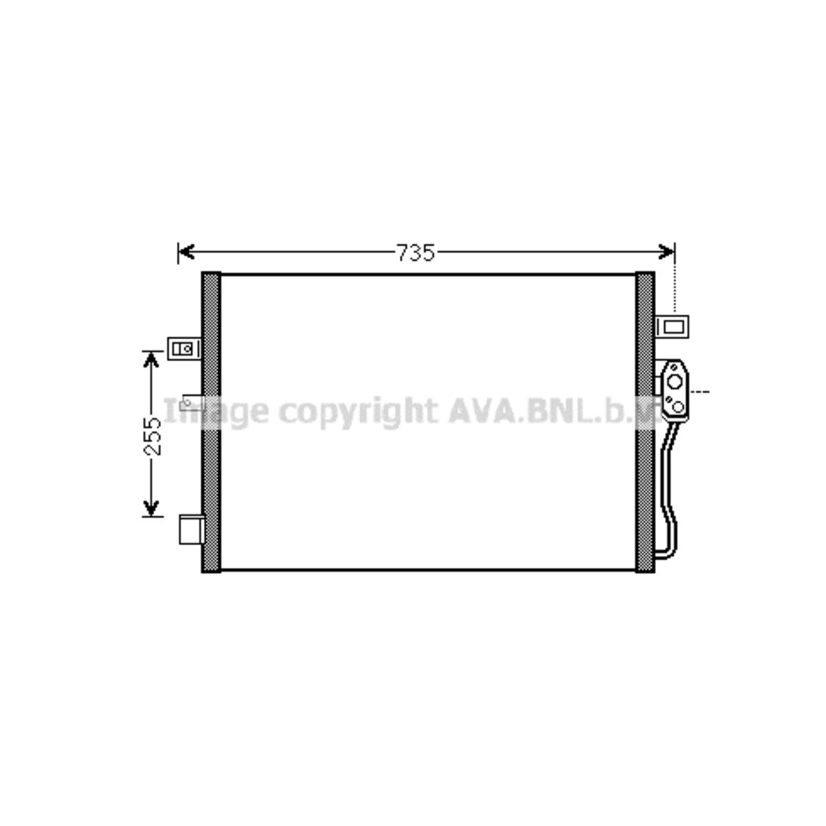 Lauhdutin, ilmastointilaite AVA COOLING SYSTEMS CR5139