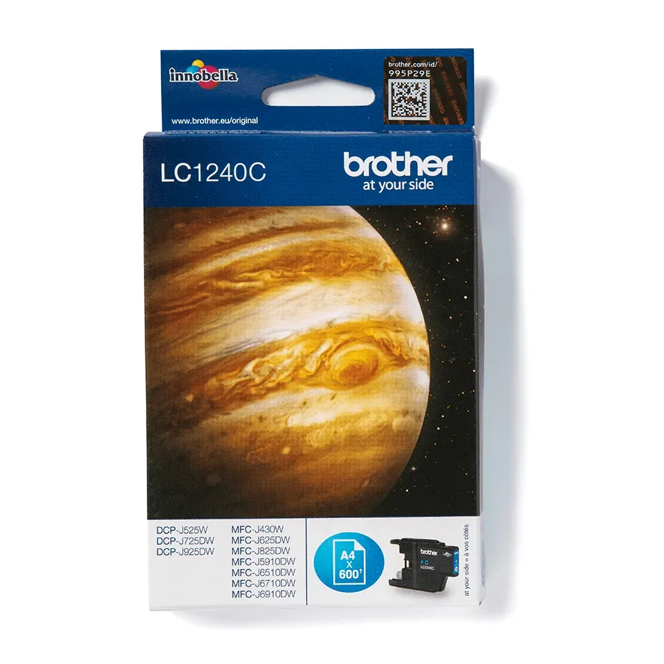 Brother LC1240C -mustekasetti, syaani