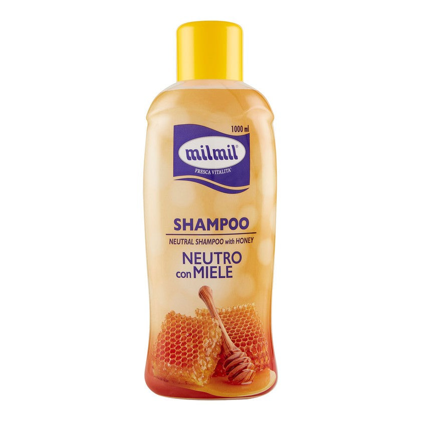 Mil Mil Neutro al Miele 1000 ml — Shampoo Nutriente