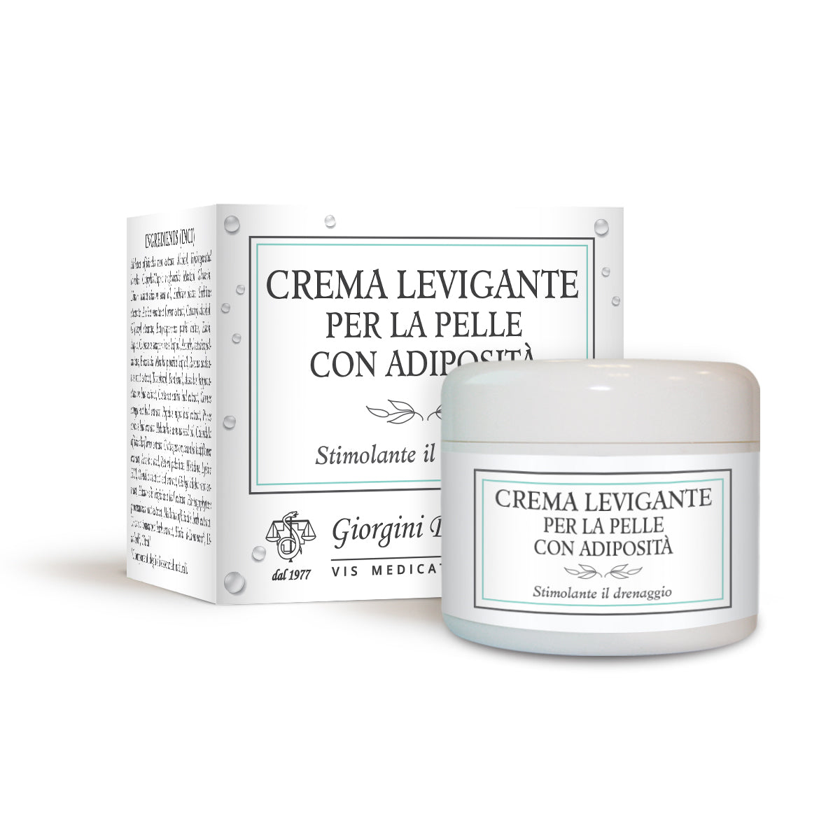 Dr Giorgini Crema Levigante Per La Pelle Con Adiposita' 100ml — Crema corpo