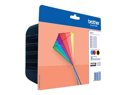 Brother Muste Kit (bk/c/m/y) Lc-223 - Dcp-j4120/j562/mfc-j4420