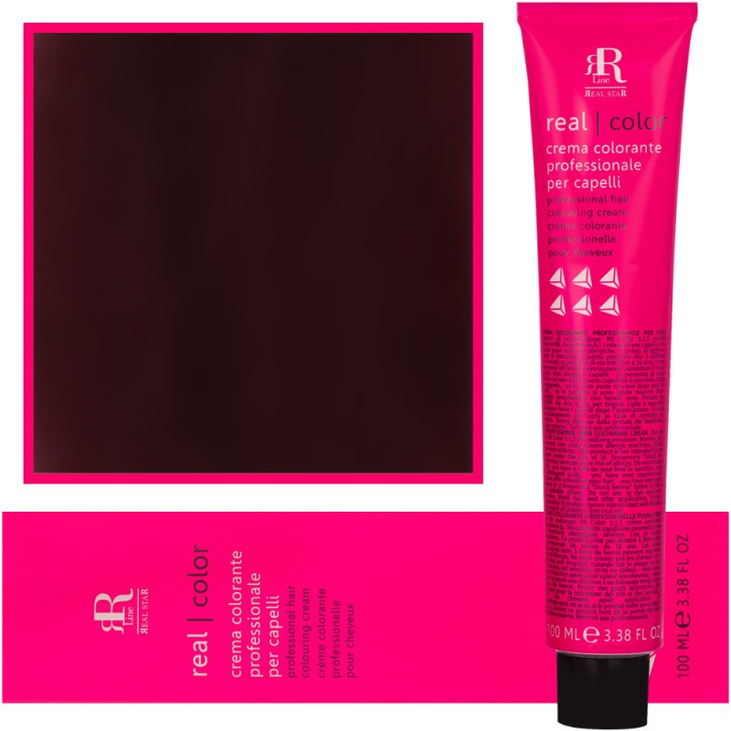 RR Line Hiusvärivoide 100 ml 5.55 | Intensiivinen vaalea kastanja mahonki