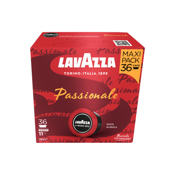 Lavazza A Modo Mio Passionale caps - 36 pcs