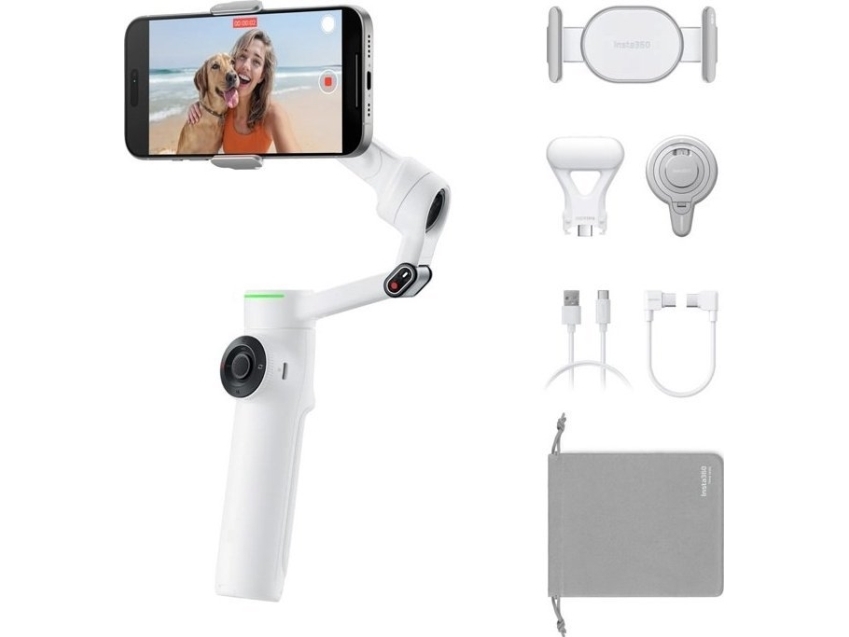 Insta360 Flow 2 Pro Creator Bundle - Summit White