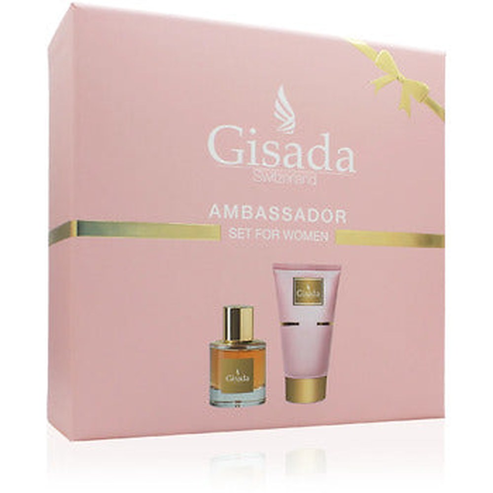 Gisada Ambassador Women lahjasetti EDP 50 ml ja suihkugeeli 100 ml