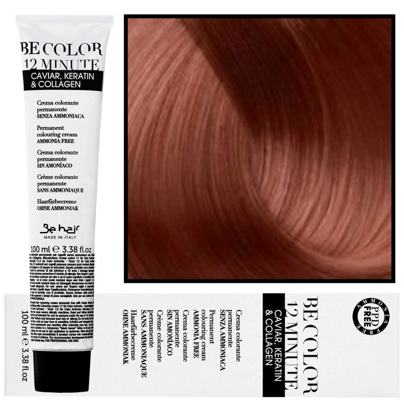 Be Hair Be Color Hiusväri 12 minuuttia 100ml 6,4 | Tumma kuparinvaalea
