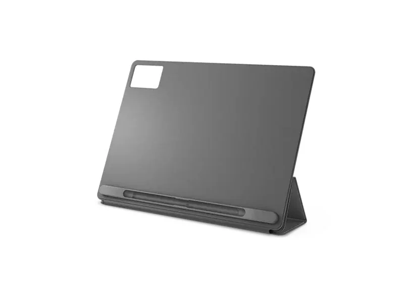 Lenovo - Flipomslag til tablet - polyuretaani (PU) - luna-grå - for Idea Tab Plus ZAG7, ZAGF Tab K12 ZAGG, ZAGJ Tab K12 ZAGG, ZAGJ
