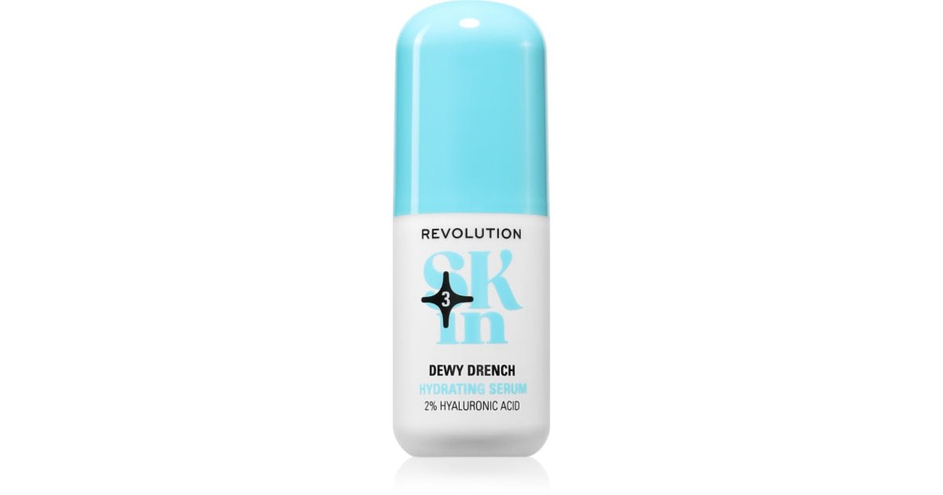 Revolution Skincare Happy Hydrate Dewy Drench kosteuttava seerumi hyaluronihapolla 30ml