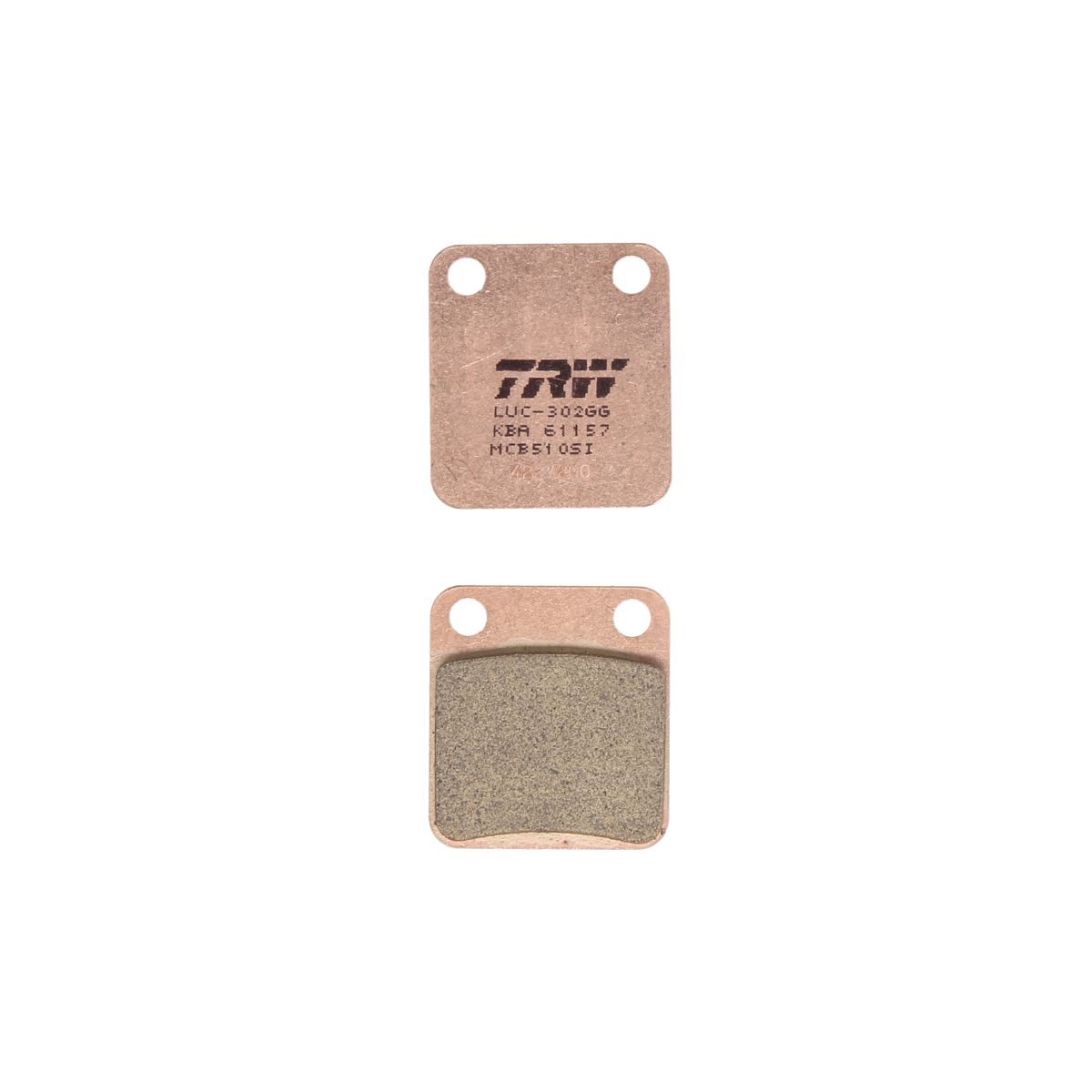 Jarrupalat, levyjarru TRW MCB510SI