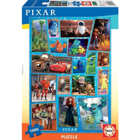 Educa Disney Pixar palapeli 1000 palaa