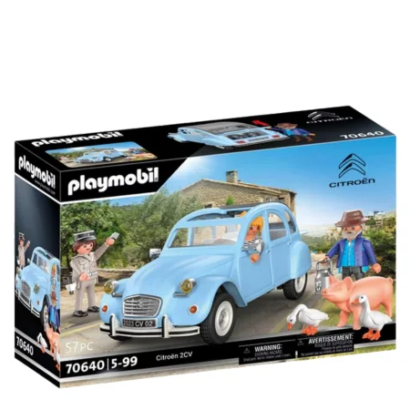 Playmobil Citroën 2CV Leikkisetti Autolla ja Hahmoilla