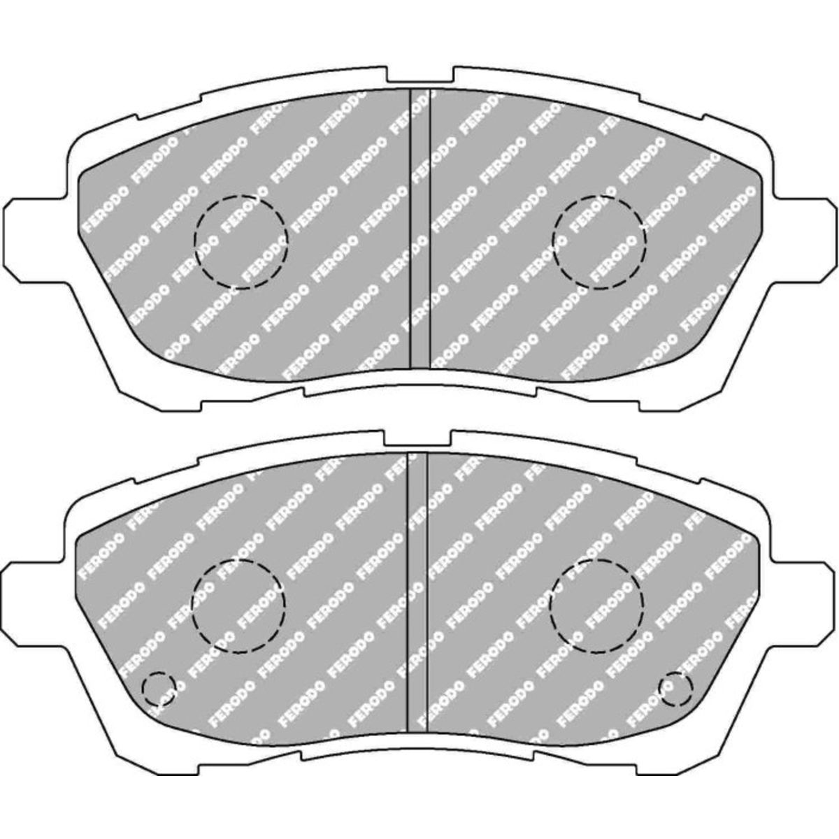 Jarrupalat, levyjarru FERODO RACING FCP4426H