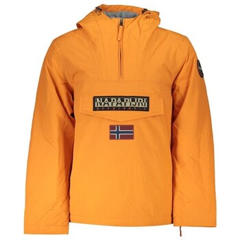 NAPAPIJRI Toiminnallinen takki 'Rainforest' marine / vaaleanruskea / tulenpunainen / valkoinen