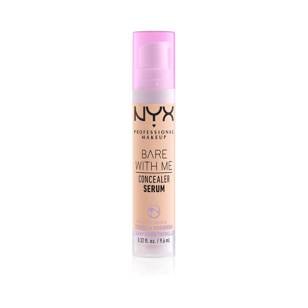 NYX Professional Makeup Bare With Me 2 in 1 kosteuttava peitevoide seerumi väri 03 vanilja 9,6 ml