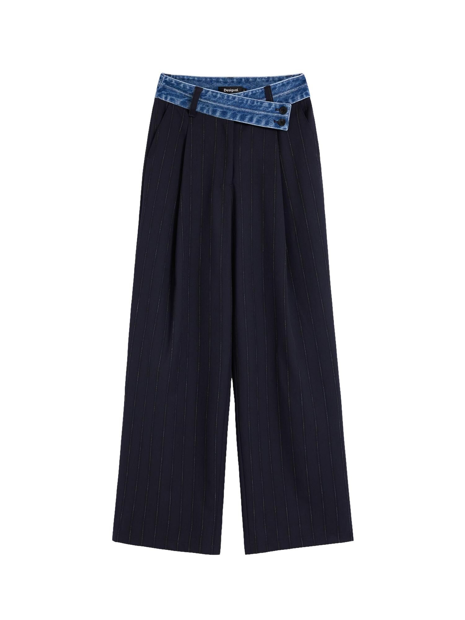 Desigual Laskoshousut marine / sininen denim