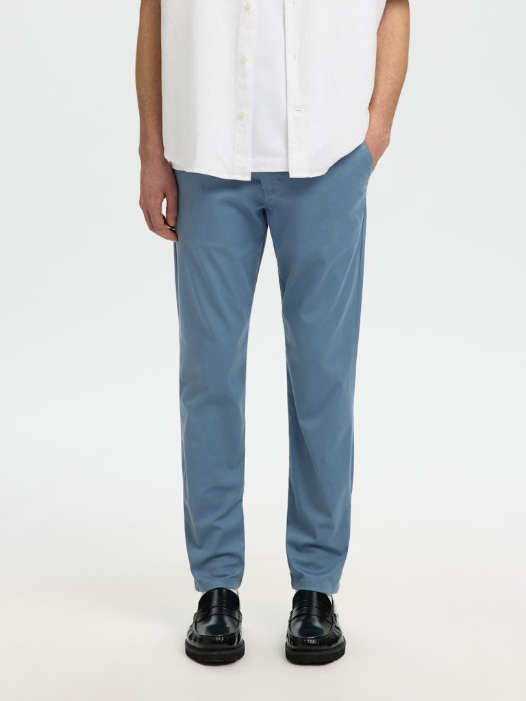 Selected miesten housut SLH175-SLIM NEW MILES FLEX PANT NOOS, Blue Mirage