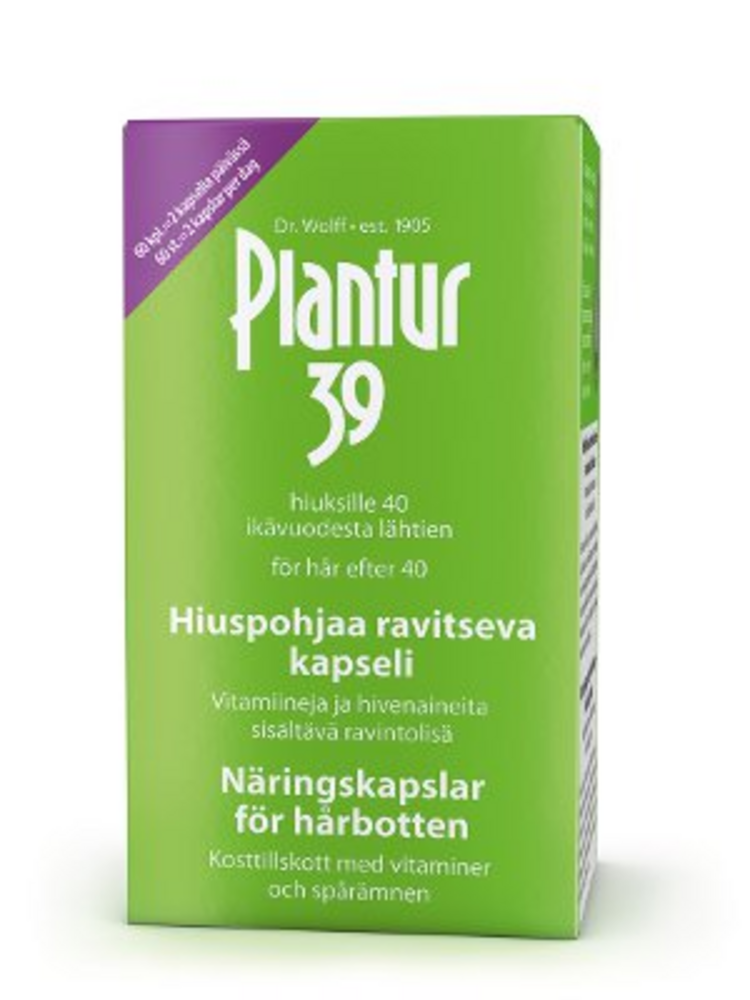 Plantur 39 hiuspohjaa ravitseva kapseli 60 kpl