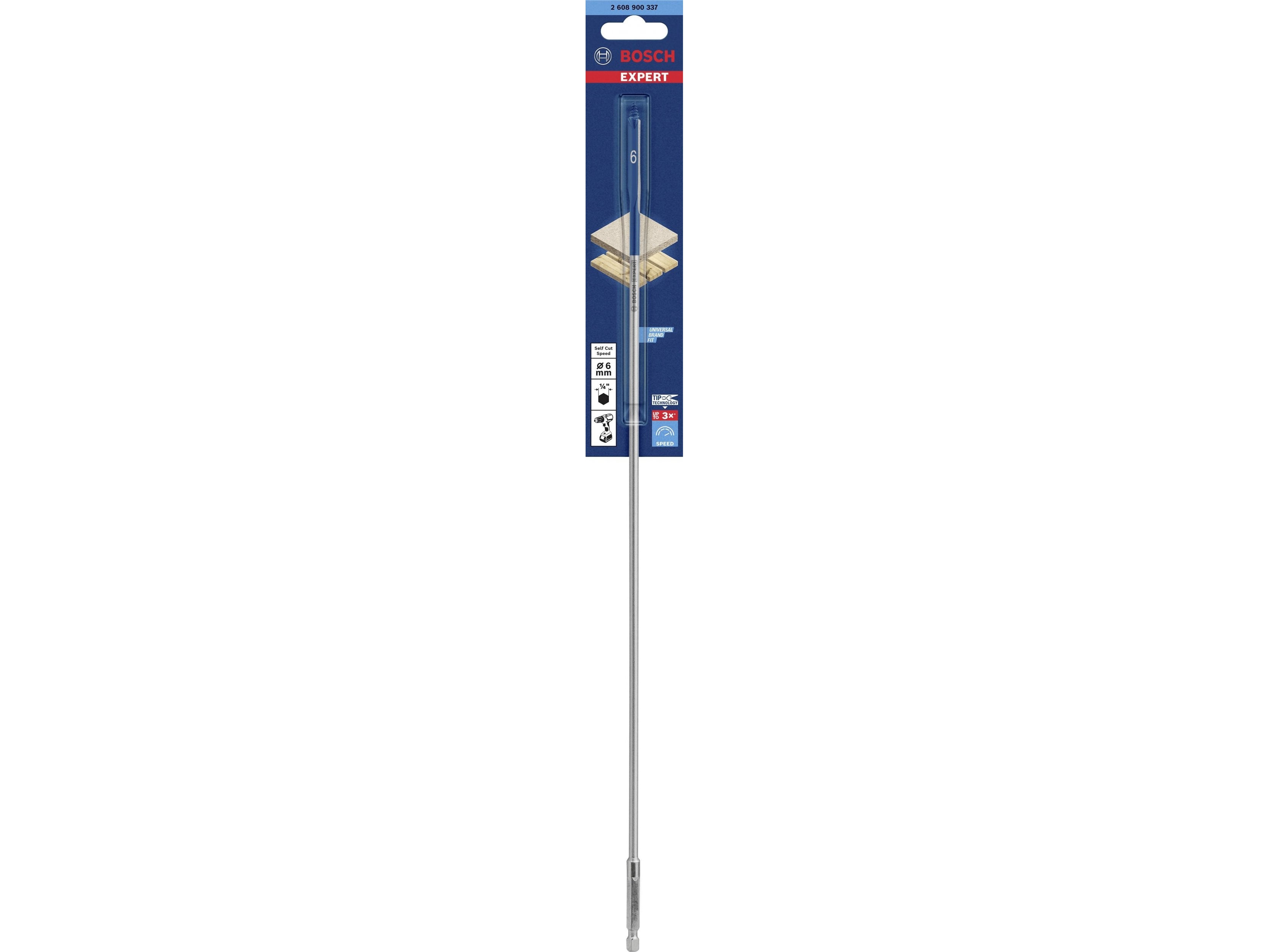 Bosch Expert SelfCut Speed spade bit 6 mm