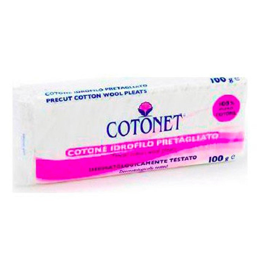 Cotonet Esileikkattu hydrofiilinen puuvilla 100 g