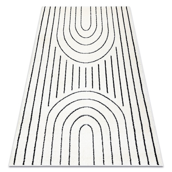 Matot Rugsx Matto moderni MODE 8494 geometrinen kerma / 200x290 cm 200x290 cm