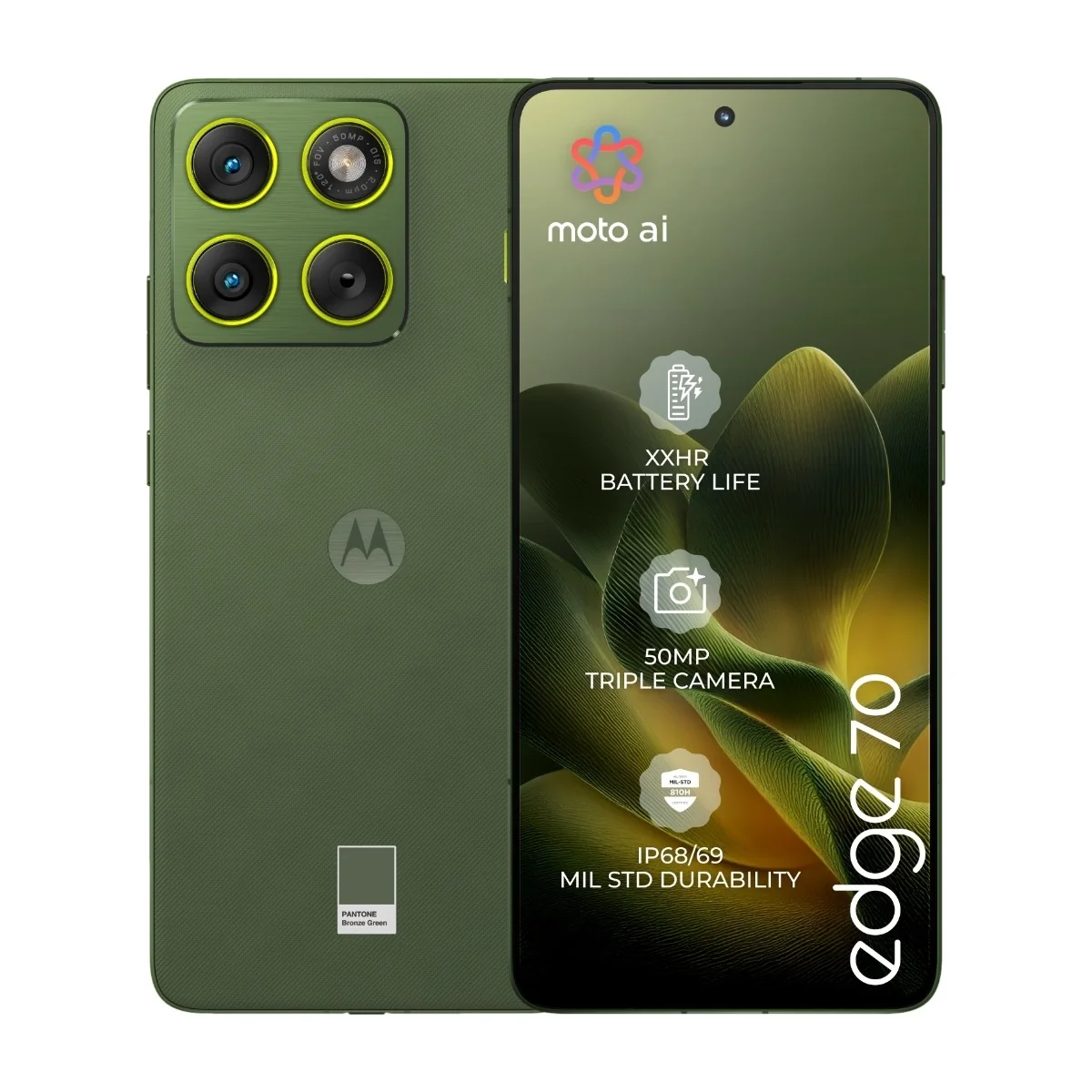 Motorola edge 70 512 Gt, Bronze Green