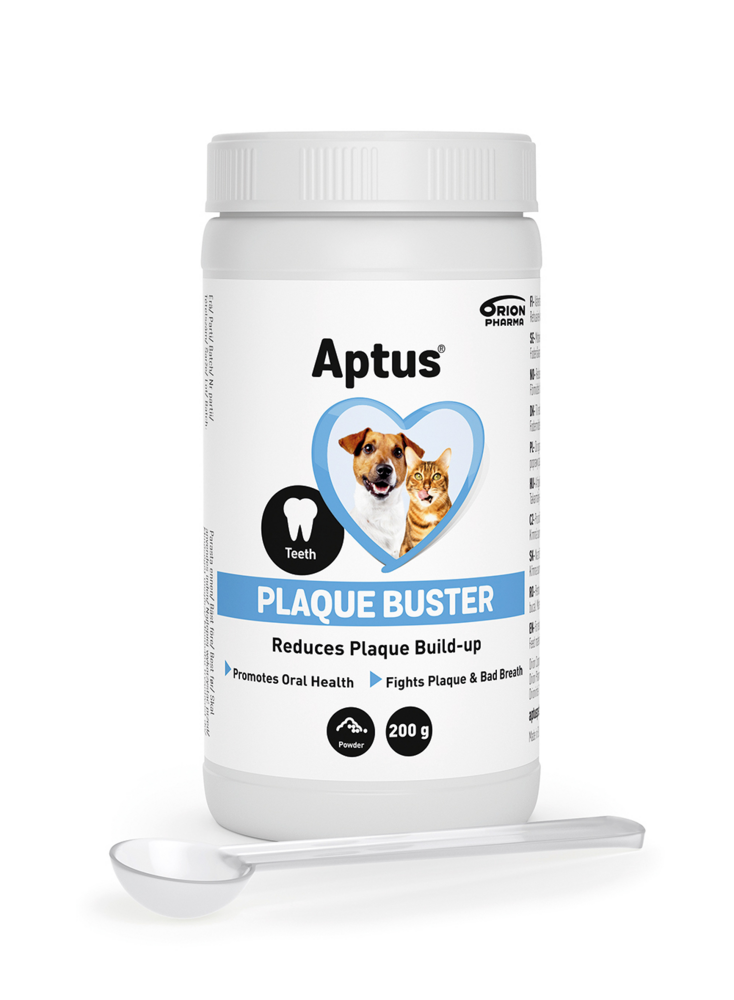 APTUS PLAQUE BUSTER hampaat ja ikenet koiralle ja kissalle 200g