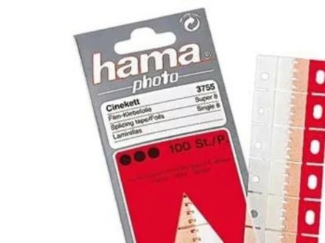 Hama Film Splicing Tape Cinekett, 100 kpl, 11 g, 65 mm, 145 mm, 4 mm